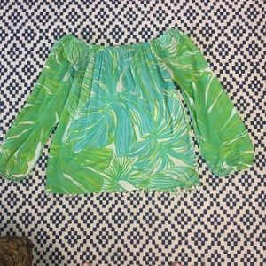 Lilly Pulitzer Enna Off The Shoulder Top